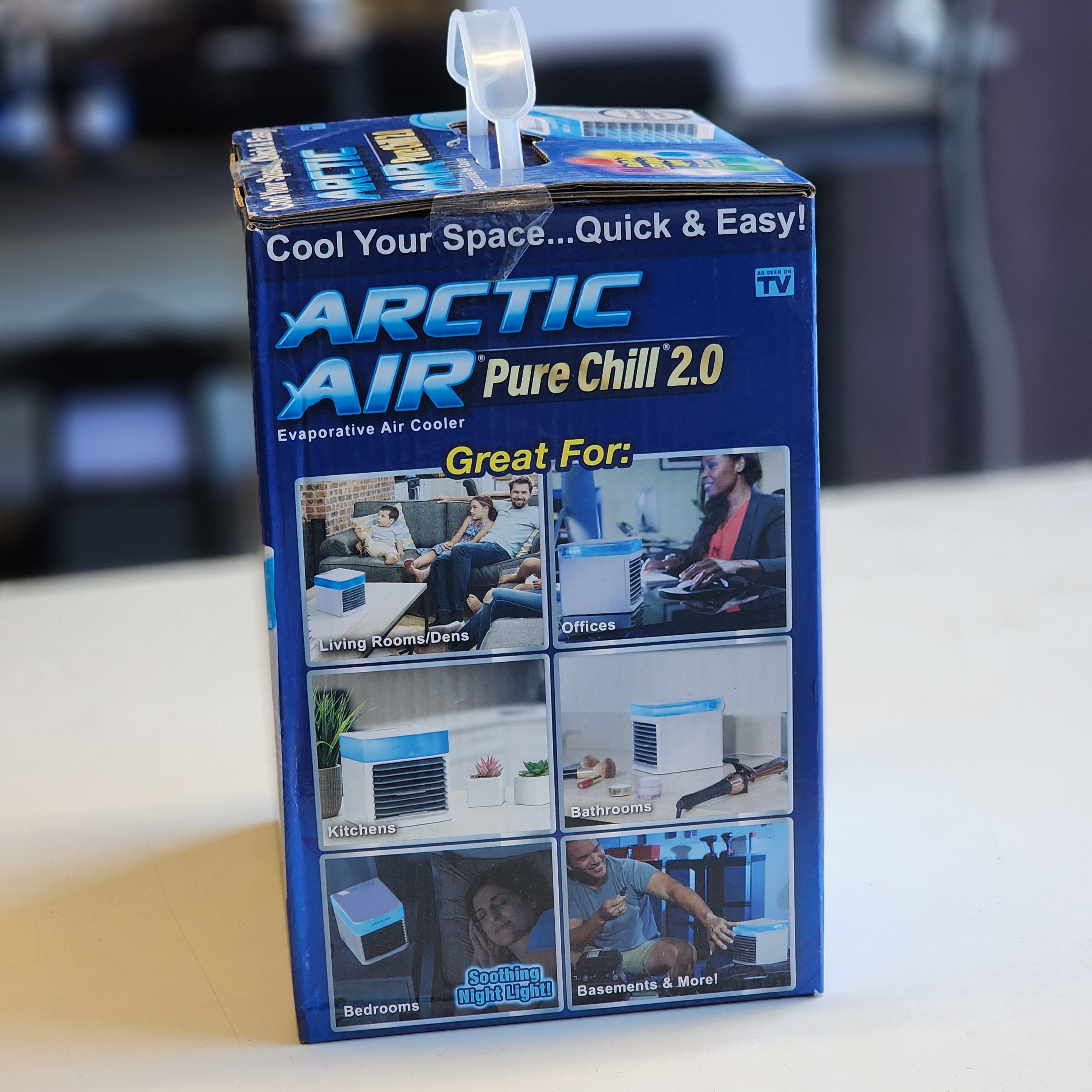 76 CFM 4 Speed Portable Evaporative Cooler for 45 sq. ft. (AAPC-PD27) 76 CFM 4 Speed Portable Evaporative Cooler for 45 sq. ft. (AAPC-PD27)